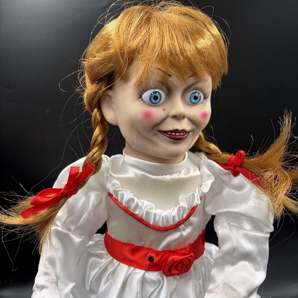 Animaided Annibelle Doll Horror Display Prop Halloween - Moves Head